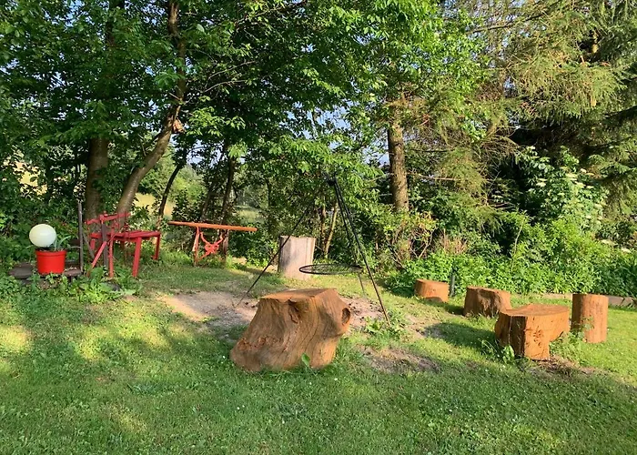 Czarny Kon I Bialy Kon Black Horse & White Horse Kamienna Gora