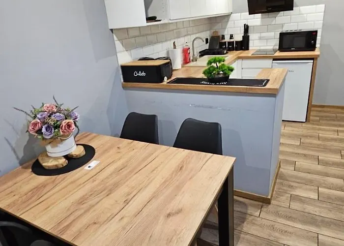 Appartement Czarny Kon I Bialy Kon Black Horse & White Horse